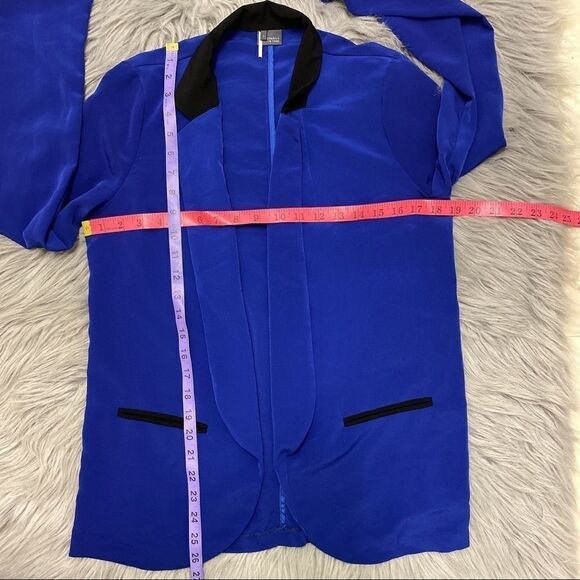 🚨 UO Sparkle and Fade Blue/Black Blazer - Picture 3 of 5